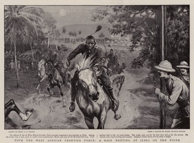 Met de West-Afrikaanse Grensmacht, een racebijeenkomst in Jebba aan de Niger door Percy F.S. Spence